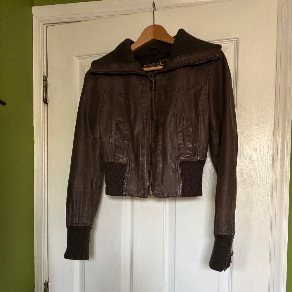 Brown Leather Jacket
